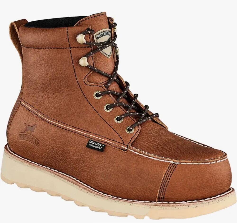 NEW Irish Setter Wingshooter ST Waterproof Safety Toe Work Boots for Men 14